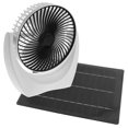thumbnail image 2 of Temperature Reduction Mini Fan Solar Fans For Home Travel Car Rv Patios Beach General Users 1Set, 2 of 5