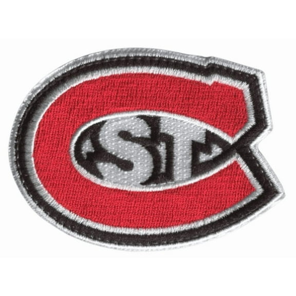 Official Licensed St. Cloud State University 3.25"W x 2.25"H Hook Velcro Patch- Small  (Not an Iron-on Patch)