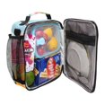 thumbnail image 4 of Haosy Watercolor Bird Tulip Reusable Lunch Box Men/Women Insulated Lunch Bag for School Picnic Travel, 4 of 6