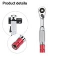 thumbnail image 2 of Clupup 1PC Metal Torque Ratchet Wrench Mini Knurled Ratchet Handle Double Head 2-in-1 Multi-Purpose High Torque Screwdriver Wrench, 2 of 10