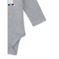 thumbnail image 3 of Garanimals Baby Boys Print Bodysuit with Long Sleeves, Sizes 0M-24M, 3 of 3