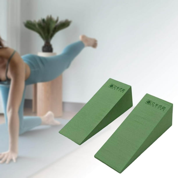 Yoga Blocks Wrist Wedge Lightweight Accessories Supportive Equipment  Accessories Yoga Foam Wedge Slanting Yoga Inclined for Gym Plank 2 Pieces