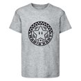thumbnail image 1 of Super Mario - Camiseta Emblema para Niños/Niñas (Gris Jaspeado), 1 of 2