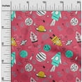 thumbnail image 2 of oneOone Cotton Cambric Pink Fabric Galaxy Sewing Craft Projects Fabric Prints By Yard 42 Inch Wide, 2 of 4