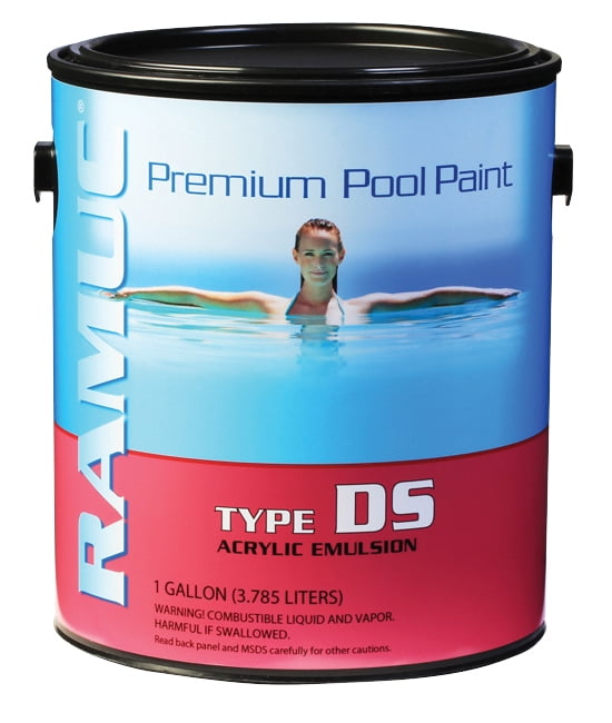 DS Swimming Pool Paint - Black (1 Gallon)