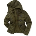 thumbnail image 2 of Aeropostale - Chaqueta acolchada para mujer, verde, grande Aeropostale Chaqueta acolchada, 2 of 3