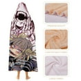 thumbnail image 4 of My Hero Academia Himiko Toga Wearable Blanket Cloak Arctic Velvet Hooded Blanket Soft Fuzzy Hoodie Blanket Cape for Adults Kids 40"x50", 4 of 8