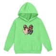 thumbnail image 6 of oqasdz Valentine's Day Girls Sweatsuit Long Sleeve Hoodie Sweatshirts And Jogger Pants With Leopard Print Heart Cozy 2 Piece Outfit For Toddler And Kids, 6 of 6