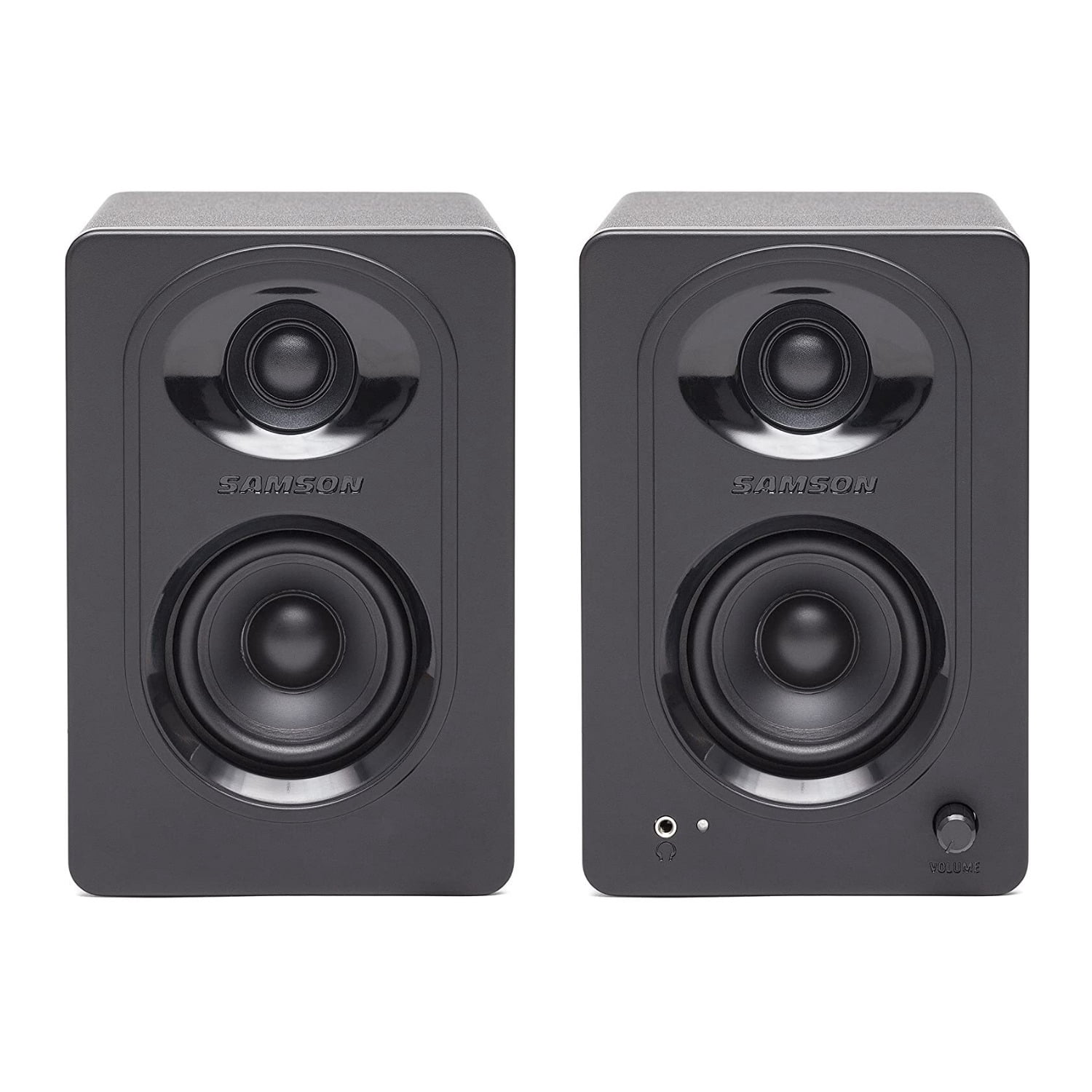 Sony PS-LX3BT Wireless Bluetooth Turntable (2026 Model) Bundle with 3-Inch Powered Pair Studio Monitors (Black) - 2 Items