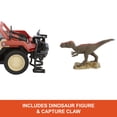 thumbnail image 4 of Toy Truck Matchbox RC Jurassic World con figura de dinosaurio, 4 of 6