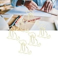 thumbnail image 4 of Gold Paper Clips, Widely Used Durable Metal Mini Paper Clips  For Home Dog, 4 of 8