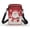 Piano Snowman, variant on HELLHERO 4.33x1.97x7.09 Shoulder Purse, Adults with Stylish, Dragonfly and Florals
