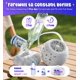 thumbnail image 5 of Máquina de burbujas Boerfmo USB-C recargable con luces LED de 600 ml, 5 of 7