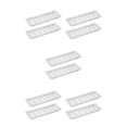 thumbnail image 2 of Guardoinrt Silver Ventilation Vents For Efficient Air Flow And Refreshing Environment Air Stream Control Perforated Metal Sheet 80mm wide 250mm long 5Set, 2 of 6