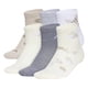 thumbnail image 1 of Calcetines cortos Adidas para niños, paquete de 6 unidades, acolchados y frescos, 1 of 5
