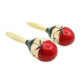 thumbnail image 2 of Maracas Paire de grands sabreurs de Maracas Rumba Rattles Hammer Hammer Percussion Instrument Musical Toy for Kid Children Party Games, 2 of 7
