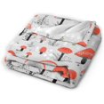 thumbnail image 4 of Mushroom Blanket Super Soft Cozy Red Mushroom Plush Throw Blanket Fuzzy Fleece Mushroom Decor Blanket for Gift Boys Girls Kids Adults Bed 50"X60", 4 of 6