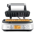 thumbnail image 4 of Breville BWM620XL the Smart Waffle Pro 2 Slice Waffle Maker, Brushed Stainless Steel, 4 of 4