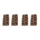 thumbnail image 4 of Billuyoard Molde para microondas de 2 piezas de molde para cubitos de hielo en grano de café Color café 2piezas, 4 of 6