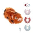 thumbnail image 3 of Conjunto de muñecos de cerditos reborn, animales interesantes, lindos y suaves, muñecos de cerditos recién nacidos para niños. Naranja, 3 of 9
