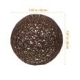thumbnail image 2 of HINTRMENT Abat-Jour Suspendu imitation Rotin Café Lot de 1, 2 of 5