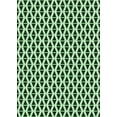 thumbnail image 1 of Ahgly Company Indoor Rectangle Patterned Dark Forest Green Area Rugs, 5' x 7', 1 of 1