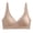 R56-Beige, variant on Tshirt Bras for Women Wireless Sleep Bras Unpadded Seamless Comfort Bras Wirefree Sports Bralettes Solid Color Sleeping Bra Versatile Brassieres