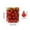 Red, variant on XYAIYT 40 Pack Christmas Decorations Christmas Ornaments Mini Hanging Tree Pendant Window Ornaments Shiny Plated Plastic Balls Easy Hang for Tree Window Gift Mini Shatterproof 2.2in Blue