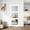 White+Wood #84, variant on Frosted Glass French Door for Pantry, 28x80 Inch White Wood Tempered Glass Slab Door, Double Primed and Fully Assembled, Solid Core Prehung Interior Door
