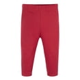 thumbnail image 2 of Gerber conjunto blanco y rojo para niña con vestido y leggings cómodos, 2 of 4
