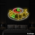 thumbnail image 3 of Craftnamesign Nachos Neon Sign, Mexico Restaurant Decor, Nachos Lover Gift, 3 of 4