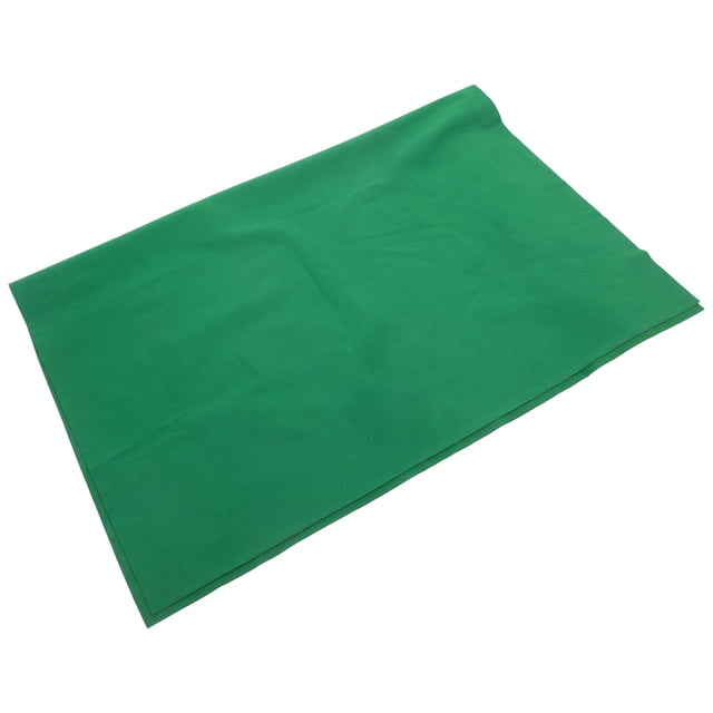 HEALEEP Billiard Tablecloth for Billiard Fiber Black Enhances Appearance 1Set