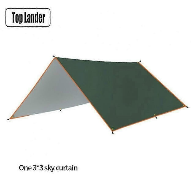 3x5m Beach Sun Shelter Tarp Tent Shade Waterproof Tarp Tent Outdoor Sun Shelter Camping Tourist Tarp