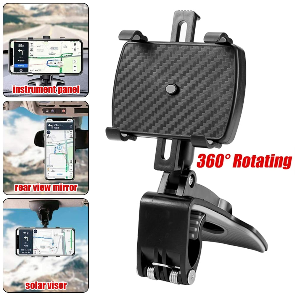 Dashboard Phone Holder Stand,Universal Handsfree Windshield Dash Air Vent Cell Phone Holder Car