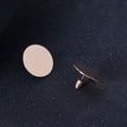thumbnail image 5 of Thinsont Alloy Elegant Round Earrings For Women Exquisite Craft Gift New Trendy Round Earrings Women Earrings, 5 of 6