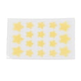 thumbnail image 1 of 18 Uds. Parche para espinillas y acné, parches para imperfecciones hidrocoloides en forma de estrella amarilla, pegatinas curativas para espinillas, 1 of 8