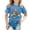 Blue, variant on School Uniform Tshirts Girls Printed Crewneck T Shirt Short Sleeve Casual Summer Top Girls Tshirts White 10-11 Years