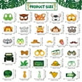 thumbnail image 2 of Decoración de fiesta de animales de la jungla, gafas divertidas, accesorios para fotos, elefante, mono, decoración de fiesta, suministros para fotografías, 2 of 5
