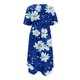 thumbnail image 3 of WILLBEST Vestidos Casuales para Mujer Vestido Bohemio de Manga Corta con Cuello Redondo y Bolsillos para Mujer Vestido Informal con Estampado Corto y Cuello Redondo Vestidos de Primavera Extra Grande, 3 of 3