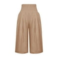 thumbnail image 5 of Babysbule Pants for Women Women's Loose Wide Leg Pants High Waist Straight Pants Casual Pants, 5 of 5
