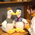 thumbnail image 4 of Muñeco de pato pequeño súper lindo, pato animado lindo, juguete de peluche, almohada para dormir, muñeca, cama para bebé, muñeca, regalo de cumpleaños para niños, 4 of 5
