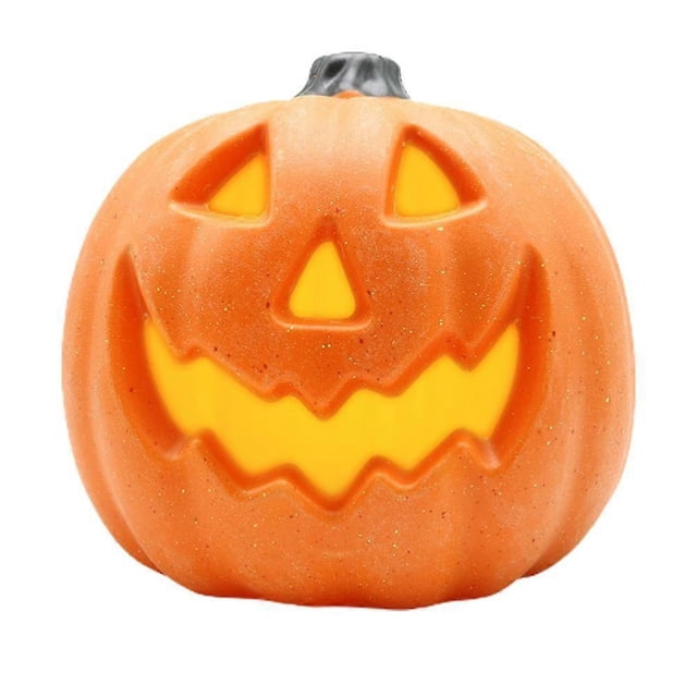 Halloween Pumpkin Lanterns Simulated Luminous Pumpkin Lamp for Halloween Decoration