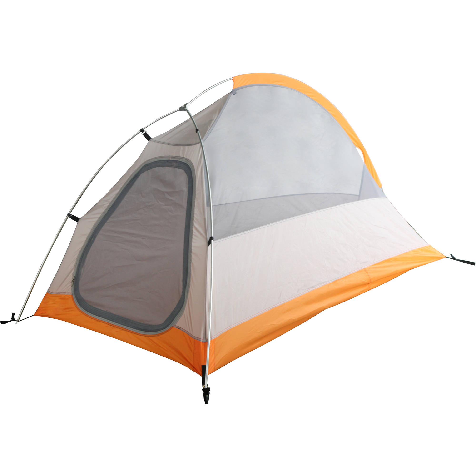 Ozark Trail Ultra Light Outdoor Back Packing 4' x 7' x 6'5" One-Room Tent, Orange - image 2 of 10