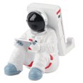 thumbnail image 3 of Astronaut Statue Cell Phone Stand, Mobile Phone Stand, Desktop For Desk Home Table Office, 3 of 8