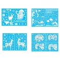 thumbnail image 1 of Christmas Window Snowflake Cling Decals Stickers Decorations Holiday Christmas Party Decorations, 1 of 5