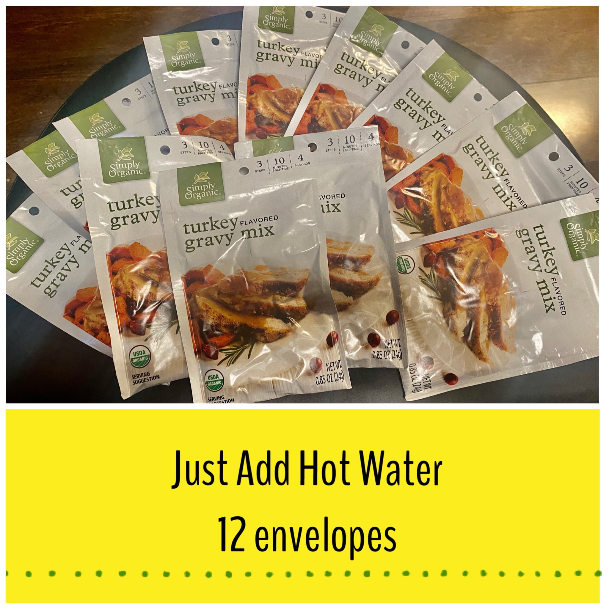 Simply OrganicTurkey Gravy Mix, Certified Organic, GlutenFree