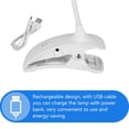 thumbnail image 4 of Sonew Rechargeable Table Lamp, Desktop Lamp,Rechargeable Clip-on Clamp LED Lights Desk Table Lamp Eye Care for Reading Study Lighting, 4 of 8