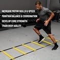 thumbnail image 4 of Djiypn 7 Meter Speed Training Ladder - 13 Rung Agility Ladder for Enhanced Speed, Coordination, and Athletic Performance | Ideal for Football, Baseball, and Sports Training, 4 of 9