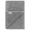 thumbnail image 5 of American Soft Linen Luxury 40x80 Oversized Bath Sheet, 100% Cotton XL Turkish Bath Sheet Towel, Light Grey, 5 of 9