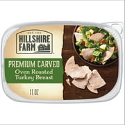 Hillshire Farm Premium Carved Oven Roasted Turkey Breast Deli Lunch Meat, 11 oz